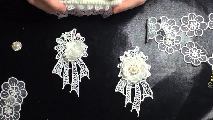 How to make easy lace embellishments