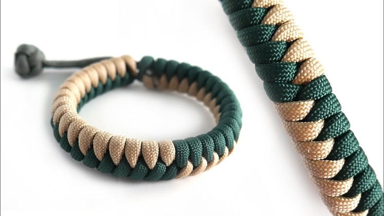 How to Make the Flip Flop Fishtail Mad Max Paracord Bracelet Tutorial