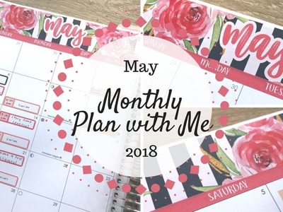 May 2018 | Plan with Me | Planner Kate |