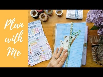 May 2018 Planner Set-up || Time Lapse