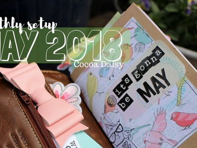 Monthly planner setup | Cocoa Daisy