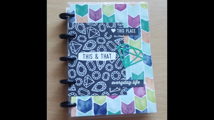 Notebook using Planner Punch board