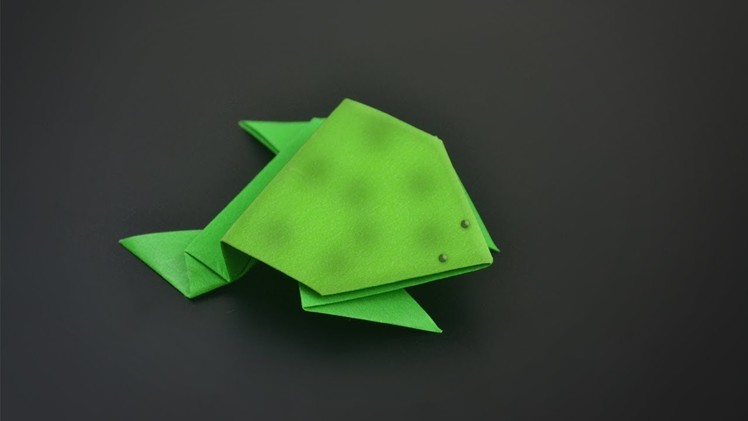 Origami: Jumping Frog - Instructions in English (BR)