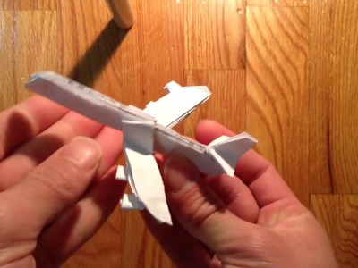 Origami passenger plane part 1 of 2
