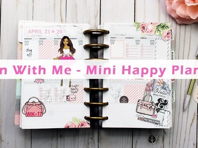 Plan With Me #7 | Mini Happy Planner Vertical