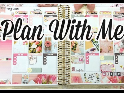 Plan With Me | Mother's Day | Erin Condren Life Planner