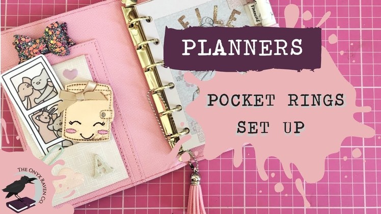 Pocket Rings Spring Set Up | Pocket Planner Set Up | 2018