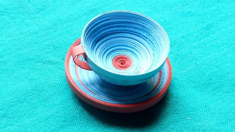 Quilling Tea Cup and Saucer !!!