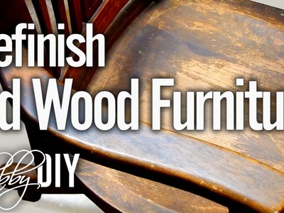 Refinish Old Wood Furniture With Polyurethane
