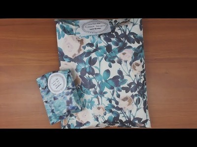 The Planner Society April 2018 unboxing and making something with it!