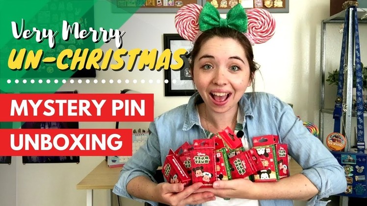 Very Merry UN-CHRISTMAS Disney Mystery Pin UNBOXING!
