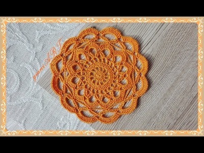 Easy to Crochet Doily for beginners