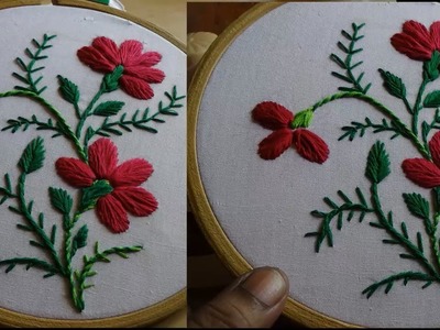 Hand Embroidery Buttonhole Stitch by Amma Arts