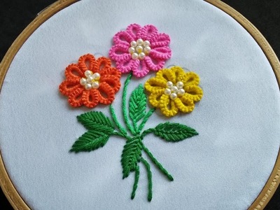 Hand Embroidery - Cast On Stitch