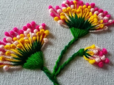 Hand embroidery of flowers with polan stitch | 38 |