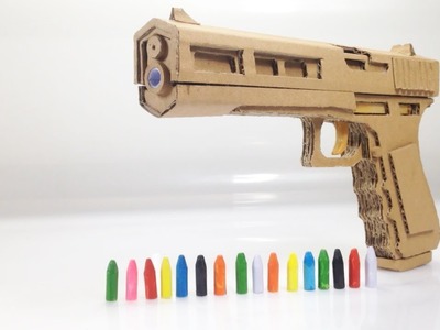 Amazing Glock Gun | How To Make Cardboard Gun Shoots