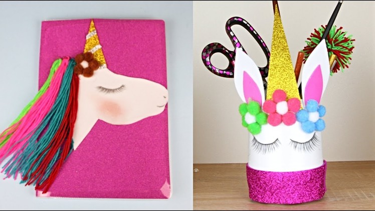 Amazing Unicorns DIYs! Easy Crafts Ideas at Home - Super Cute!