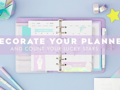 Decorate your Planner and Shine Bright