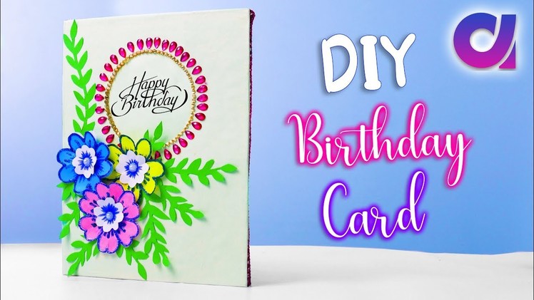 How to make beautiful handmade Birthday card at home | unique card #Birthday card | Artkala