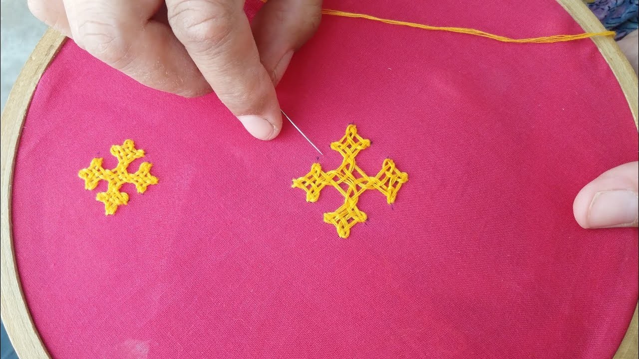 How to make Sindhi Work.gujrati stitch