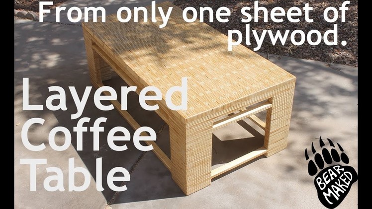 Make a Plywood Coffee Table - Rockler Plywood Challenge