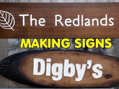 Making Two Signs - hand routing