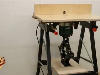Quick and Easy Portable Router Table DIY