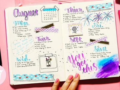 Quick Tips For Pretty Pages In Your Bullet Journal | Plan With Me