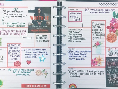 Reading Plan With Me: Happy Planner Classic Planner