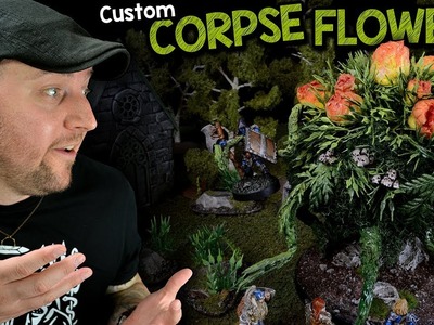 ????????Custom Corpse Flower Miniature Build (Black Magic Craft Episode 100)