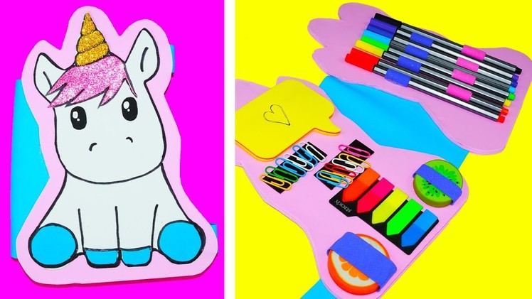 ???? DIY | Amazing Unicorn | How to make a pencil case Unicorn