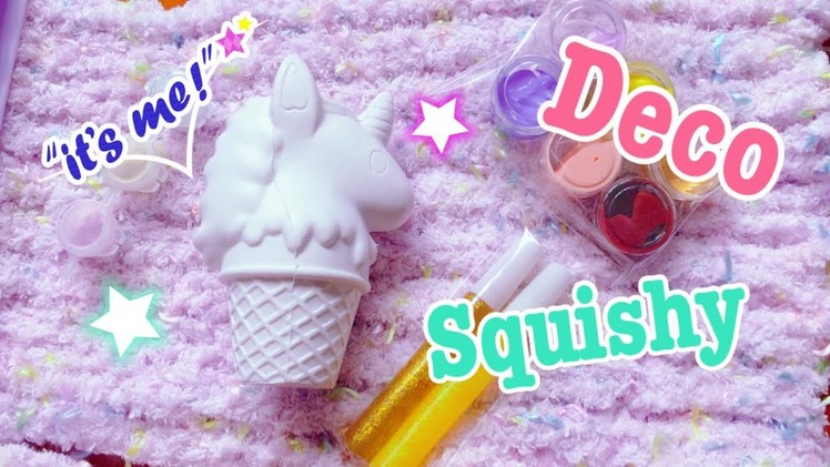 DIY Deco icecream Unicorn (Wawaii Squishy) ✨