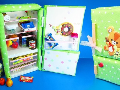 DIY Miniature Kawaii Refrigerator Cute!