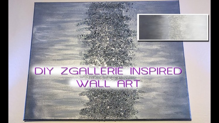 DIY ZGALLERIE INSPIRED WALL ART | MOOREGIRL
