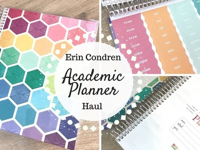 Erin Condren Academic Planner & Accessories Haul