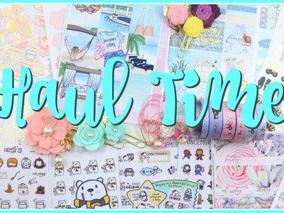 Haul Time! Planner Stickers and Accessories