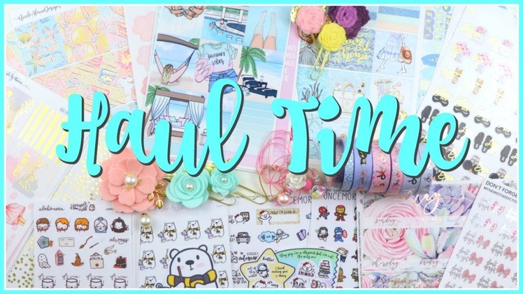 Haul Time! Planner Stickers and Accessories