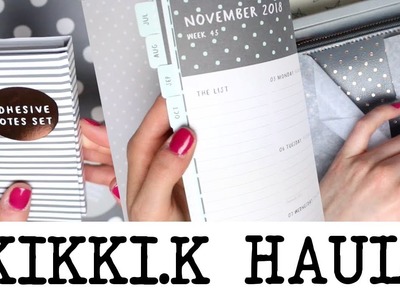 Kikki-K Haul! Ft. 'Oh So Lovely' Planner! | MyGreenCow