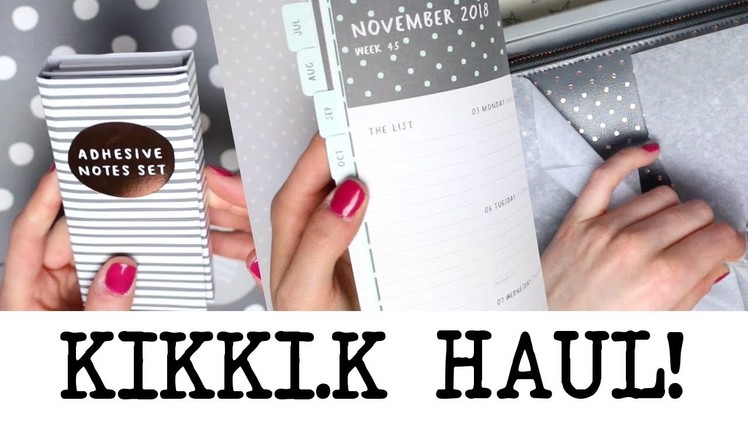Kikki-K Haul! Ft. 'Oh So Lovely' Planner! | MyGreenCow