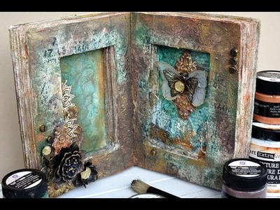 Mixed Media Altered Book for MixedMedia Place
