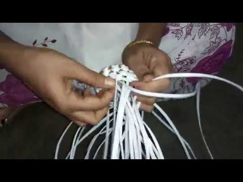 New Model tube  plastic wire flower vase - easy and clear tutorial - Part - 1