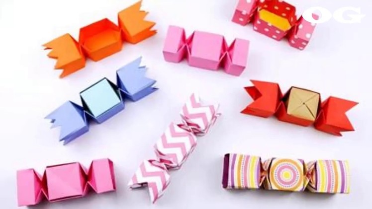 Origami Candy Box ????, Easy Origami Tutorial Seri