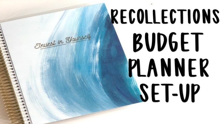 Recollections Budget Planner Set-Up | E.Michelle
