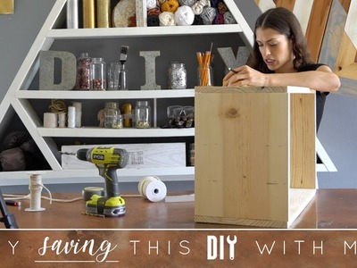 Try to Save This DIY With Me | Wine Holder
