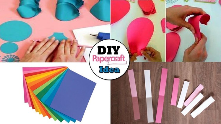 3 diy paper craft decoration idea | decoration idea with paper craft | paper craft ideas