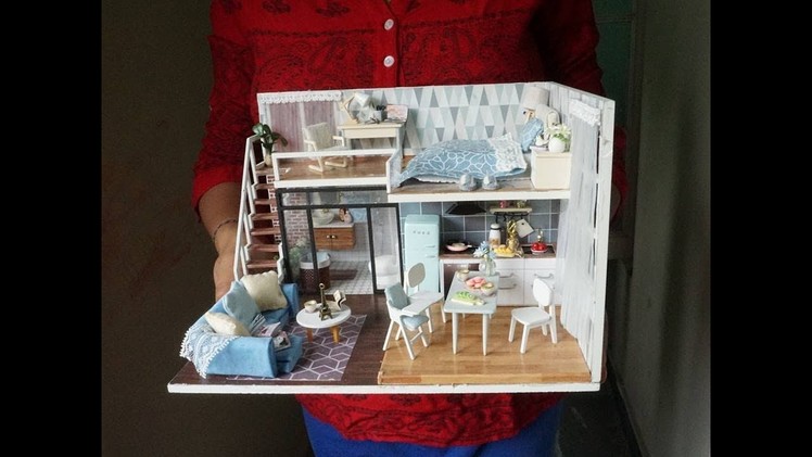 5 DIY Miniature Dollhouse Room | DIY Rapunzel dollhouse