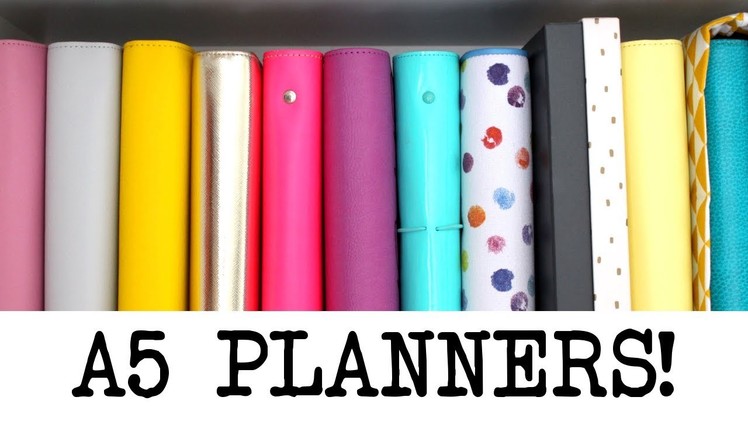 A5 Planner Collection! July 2018 | MyGreenCow