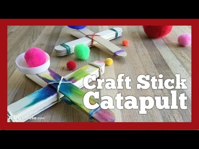 Crafts and Activities for Kids: Craft Stick Catapult by ABCmouse.com