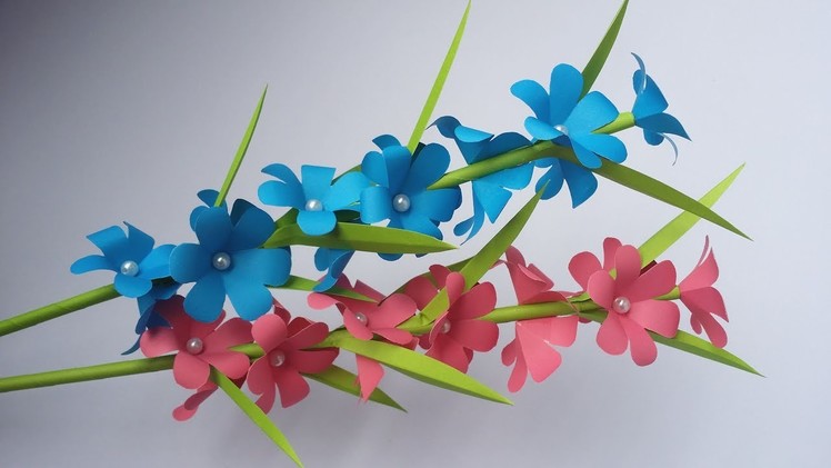 DIY: Flower Stick!!! How to Make Easy & Beautiful Paper Flower Stick!!! Easy Tutorial For Bigginers!