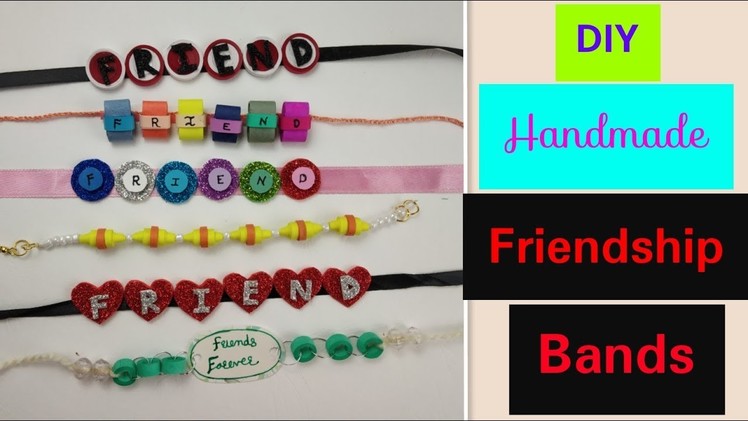 DIY Friendship Bracelets: Friendship Band for Friendship Day 2018,How to make Bracelet.Belt at Home